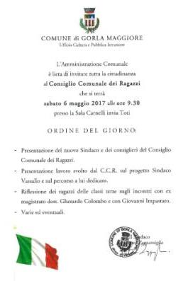 invito ccr del 6 maggio