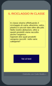 immagine app sul riciclaggio